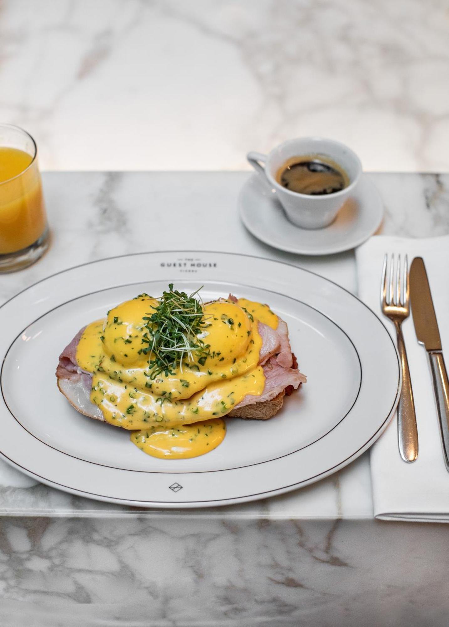 فندق ذا غيست هاوس فيينا المظهر الخارجي الصورة Eggs Royale